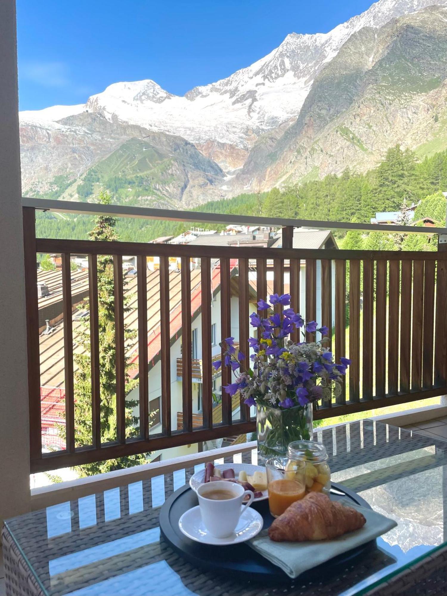 Victoria'S Home - Luxurious Penthouse Saas-Fee Exterior foto